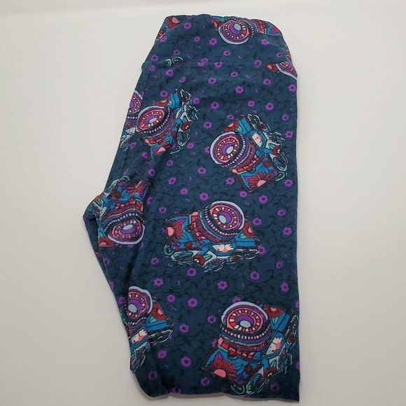 LuLaRoe Camera Print Unicorn Leggings OS - Picture 1 of 5